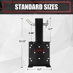 Universal Trailer Hitch Winch Mounting Plate 2" Receiver