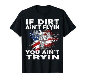 “Dirtbike Motocross T-Shirt: Fly High with Fun”