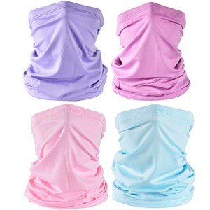 Leamekor UV Face Cover Neck Gaiter Mask Set