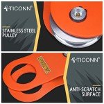 TICONN 10 Ton Heavy Duty Winch Snatch Block