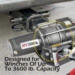 Universal Hitch Winch Mount for ATVs and UTVs