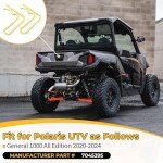 M MATI Tailgate Latch Spring Set for Polaris 1000