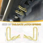 M MATI Tailgate Latch Spring Set for Polaris 1000