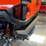 KUAFU Heavy-Duty Rear Bumper for Polaris General