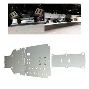 ECOTRIC 3/16" Aluminum Skid Plate for Honda Pioneer 700
