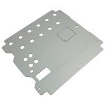 ECOTRIC 3/16" Aluminum Skid Plate for Honda Pioneer 700