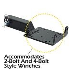 Universal Hitch Winch Mount for ATVs and UTVs