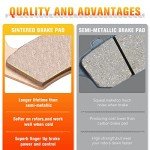 Sintered Brake Pads Set for Arctic Cat Wildcat 700