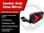 SuperATV UTV Side View Mirrors for Arctic Cat