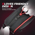 KEMIMOTO UTV Roll Bar Storage Bag - Waterproof