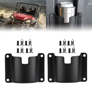 KEMIMOTO UTV Door Mounted Cup Holders (2 Pack)