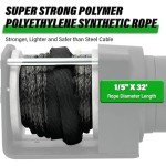 3000 lb ATV Winch with Wireless Remote Control