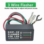 ATV UTV Rocker Switch & Flasher Relay Kit