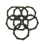 XLJOY Clutch Friction Plate Kit for 200cc-250cc ATVs