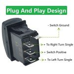 ATV UTV Rocker Switch & Flasher Relay Kit