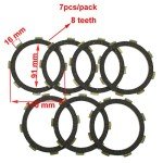 XLJOY Clutch Friction Plate Kit for 200cc-250cc ATVs