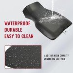 HECASA Waterproof Leather Seat Cover for Polaris ATV