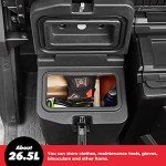 Kemimoto Under Seat Storage Box for Polaris Ranger