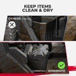 Kemimoto Under Seat Storage Box for Polaris Ranger