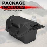 42 QT Rear Cargo Box for Polaris RZR 2020-2024