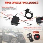 3500 lbs ATV Winch with Wireless Remote Controller
