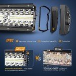 Nilight 9.5-Inch LED Light Bar Combo