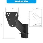 Lusheer Trailer Spare Wheel Support Bracket