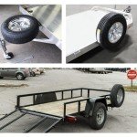 Lusheer Trailer Spare Wheel Support Bracket