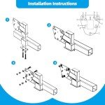 Lusheer Trailer Spare Wheel Support Bracket
