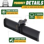 ECOTRIC 48" Adjustable Scrape Blade for ATV/UTV