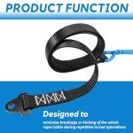 Heavy-Duty ATV Snowplow Strap - 162.6 cm