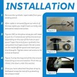 Heavy-Duty ATV Snowplow Strap - 162.6 cm