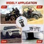 3500 lbs ATV Winch with Wireless Remote Controller