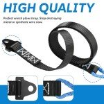 Heavy-Duty ATV Snowplow Strap - 162.6 cm