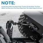 Heavy-Duty ATV Snowplow Strap - 162.6 cm