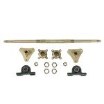 24-Inch Go Kart Rear Axle Assembly Kit