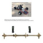 24-Inch Go Kart Rear Axle Assembly Kit