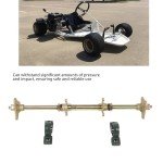 24-Inch Go Kart Rear Axle Assembly Kit