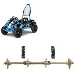 24-Inch Go Kart Rear Axle Assembly Kit