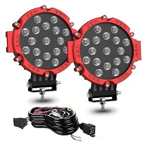 7" 51W LED Light Pods for ATV & Off-Road