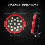 7" 51W LED Light Pods for ATV & Off-Road