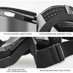 Dmeixs UV Protection Motocross Goggles for ATVs