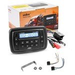 Velex Marine Stereo Radio with Bluetooth for ATV