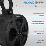 Pyle Waterproof 2-Way ATV Speakers - 1000W