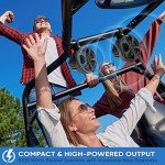 Pyle Waterproof 2-Way ATV Speakers - 1000W