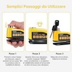 ZELENY 110dB Heavy Duty Motorcycle Disc Lock