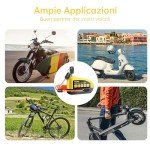 ZELENY 110dB Heavy Duty Motorcycle Disc Lock