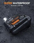 Rechargeable Motorcycle Disc Brake Lock with Alarm