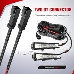 NILIGHT 12V LED Light Bar Wiring Harness Kit