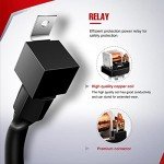 NILIGHT 12V LED Light Bar Wiring Harness Kit